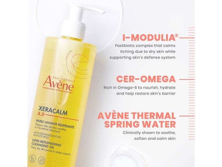 Avene XeraCalm AD Lipid-Replenishing Cleansing Oil