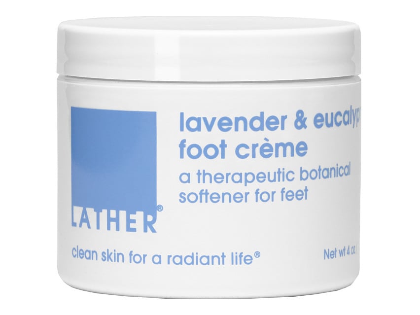 LATHER Lavender & Eucalyptus Foot Crème - 4 oz