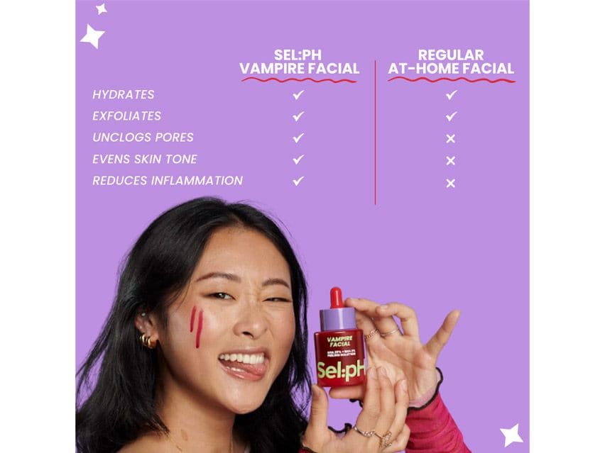 SelpH Vampire Facial AHA 25% + BHA 2% Peeling Solution