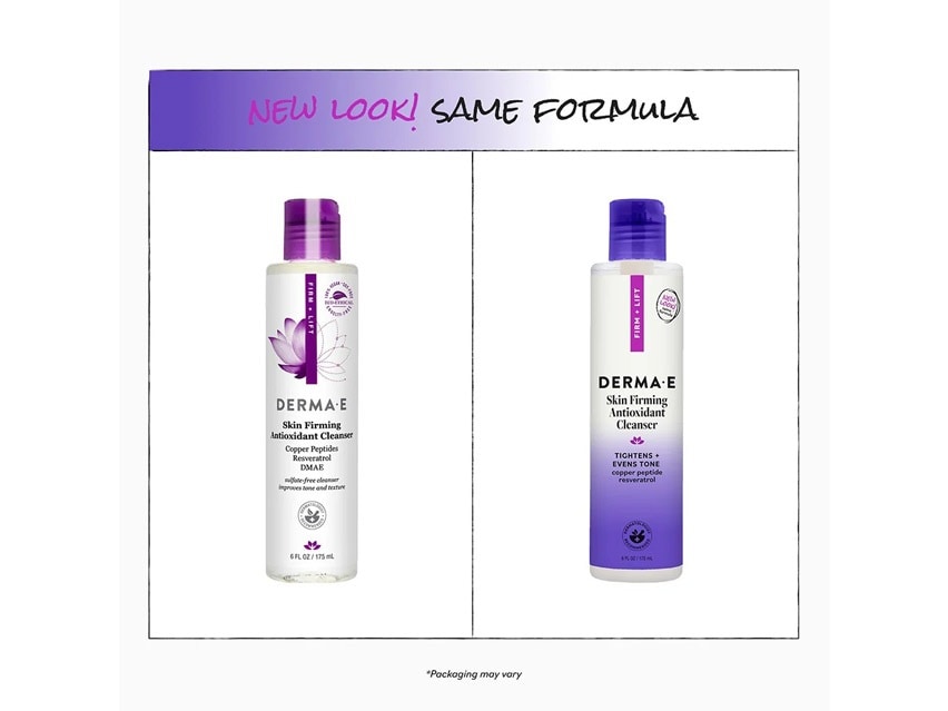 derma e Skin Firming Antioxidant Cleanser