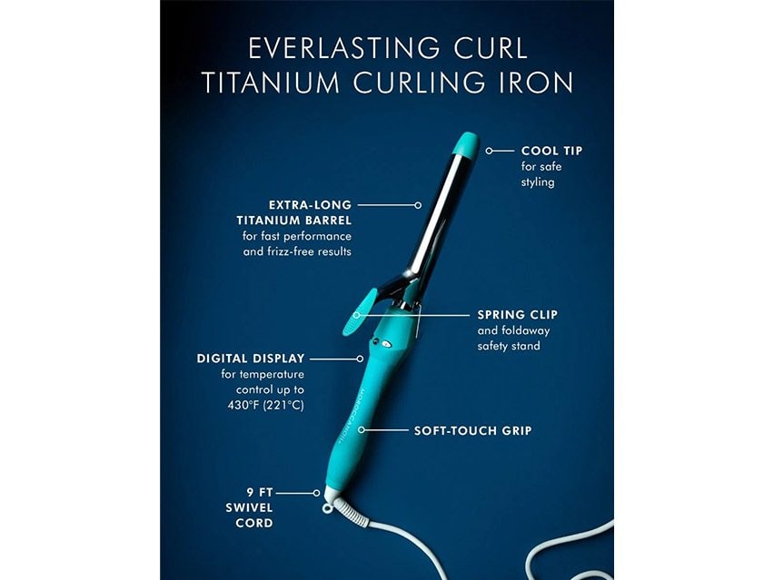 Moroccanoil Everlasting Curl Titanium Curling Iron