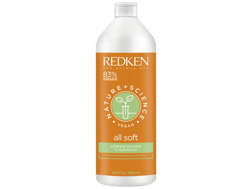 Redken Nature + Science All Soft Shampoo - 33.8oz