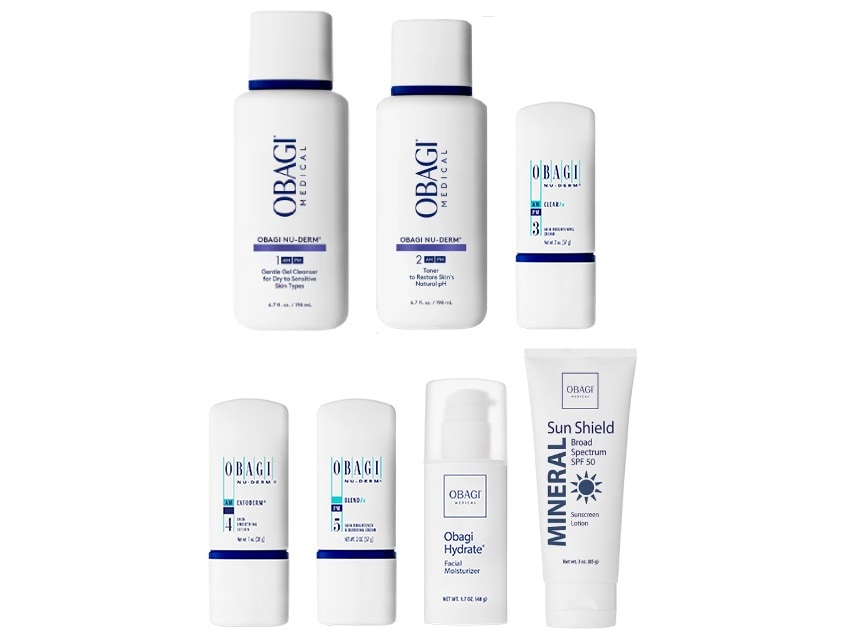Obagi Nu-Derm Fx System - Normal to Dry Skin (Hydroquinone-Free Formula)