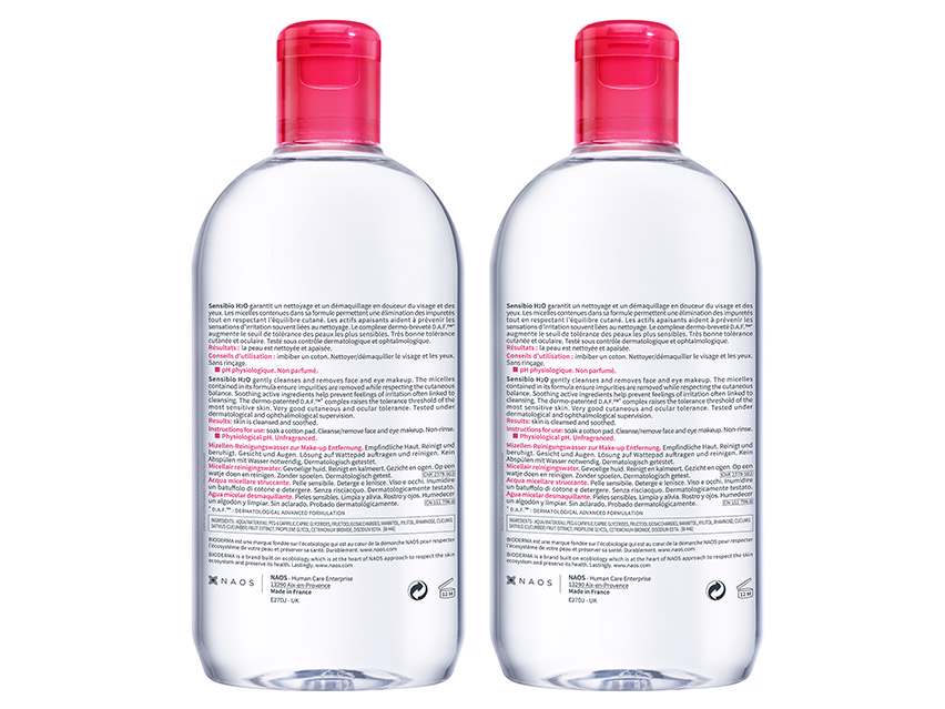 Bioderma Sensibio H2O Micellar Water Duo