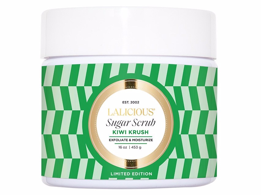 LALICIOUS Extraordinary Whipped Sugar Scrub - 16 oz - Kiwi Krush (Limited Edition)