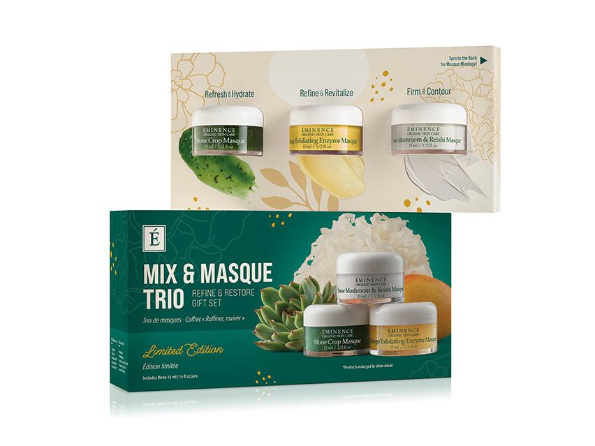 Eminence Organics Mix &amp; Masque Trio: Refine &amp; Restore Set Limited Edition