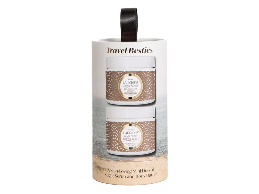 LALICIOUS Travel Besties Mini Duo - Brown Sugar Vanilla