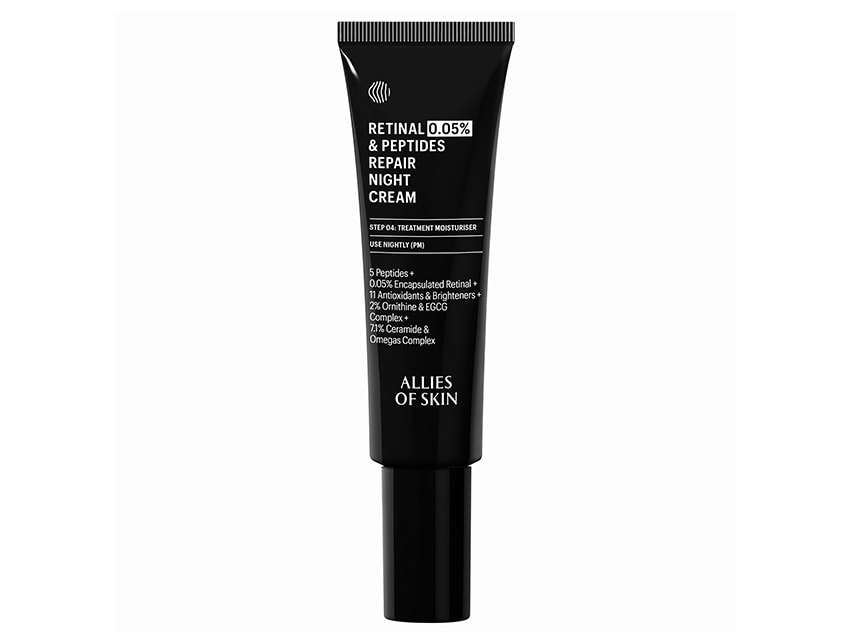 Allies of Skin 0.05% Retinal &amp; Peptides Repair Night Cream