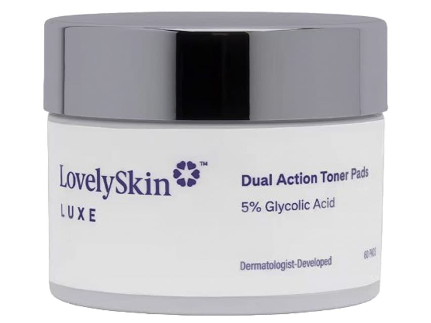 LovelySkin LUXE Dual Action Toner Pads