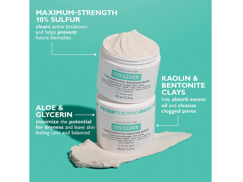 Peter Thomas Roth Even Clearer Therapeutic Sulfur Masque