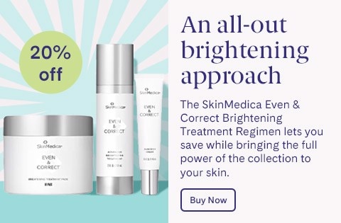 20% off SkinMedica Even & Correct Brightening Treatment Regimen