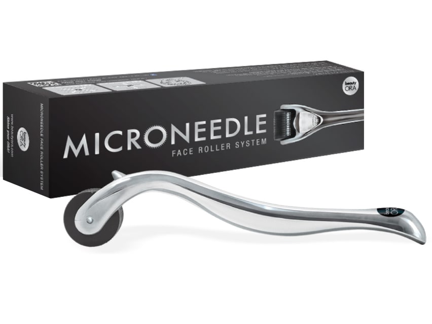 ORA Deluxe Microneedle Derma Roller System - 0.25 mm - Silver