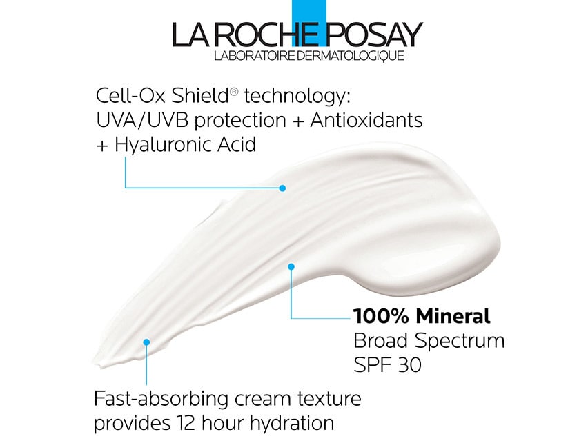 La Roche-Posay Anthelios HA Mineral SPF 30 Moisturizer with Hyaluronic Acid