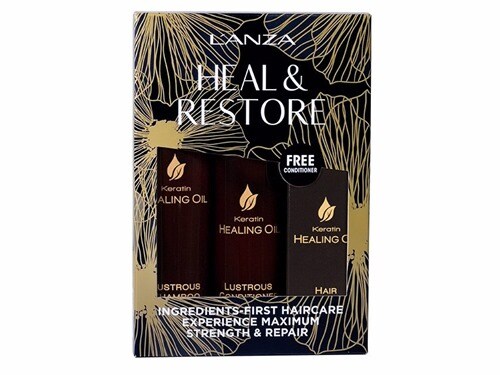 L’anza Heal & Restore Keratin Healing Oil Set – Limited Edition