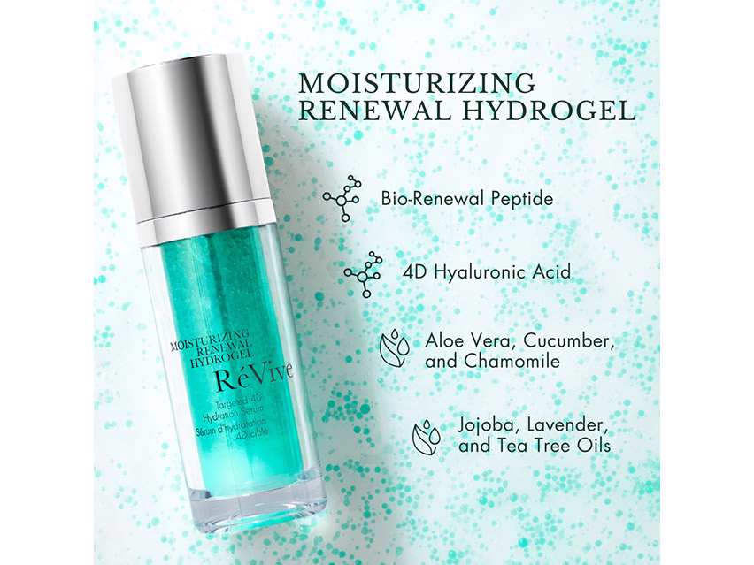 RéVive Skincare Moisturizing Renewal Hydrogel Targeted 4D Hydration Serum