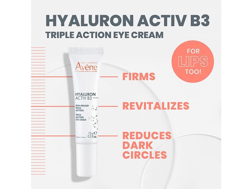 Avene Hyaluron ACTIV B3 Triple Correction Eye Cream