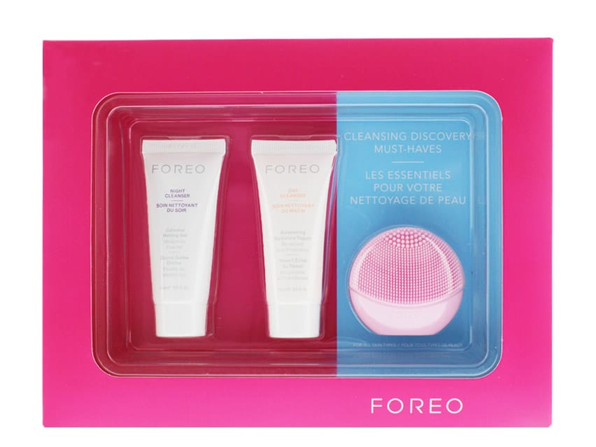 FOREO LUNA play Cleansing Discovery Must-Haves - Limited Edition - Pearl Pink