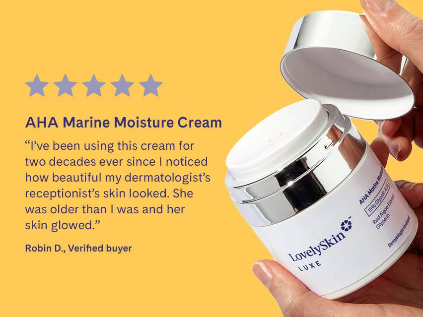 LovelySkin LUXE AHA Marine Moisture Cream