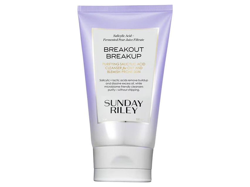 Sunday Riley Breakout Breakup Purifying Salicylic Acid Cleanser