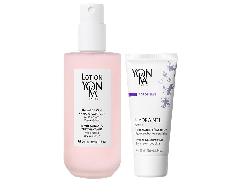 Yon-Ka Paris Dry Skin Toner Mist &amp; Hydra No. 1 Hyaluronic Acid Creme Duo
