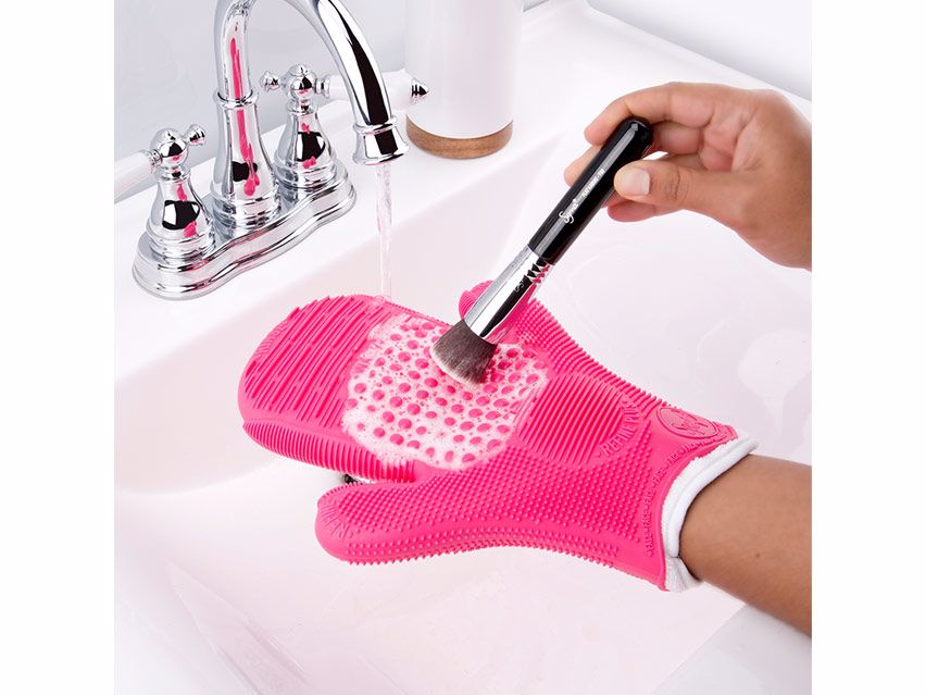 Sigma Beauty 2X Sigma Spa Brush Cleaning Glove - Pink