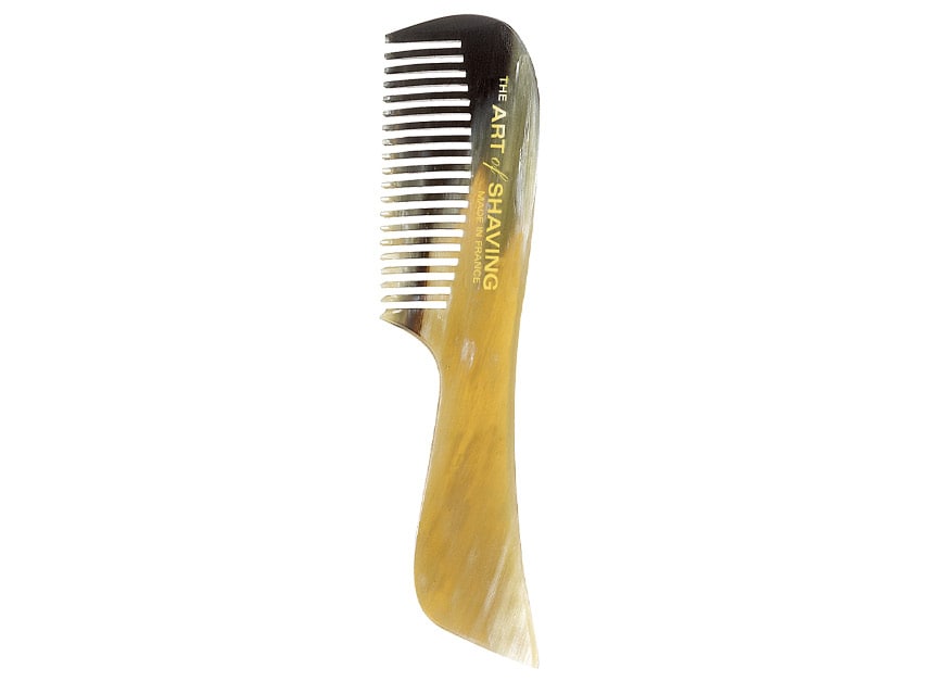 The Art of Shaving Water Buffalo Horn Moustache Comb