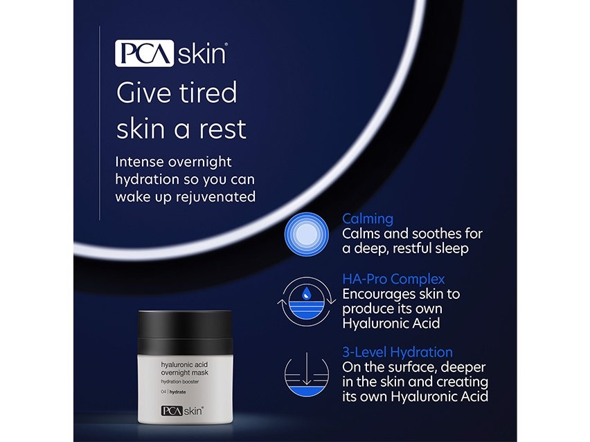 PCA SKIN Hyaluronic Acid Overnight Face Mask LovelySkin