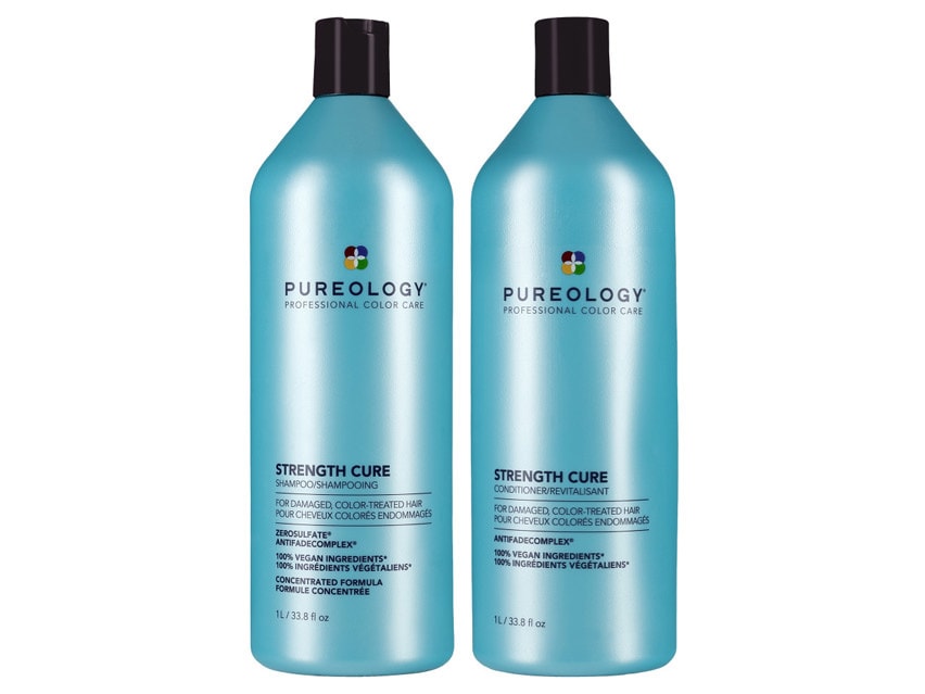 Pureology Strength Cure Shampoo &amp; Conditioner Liter Duo