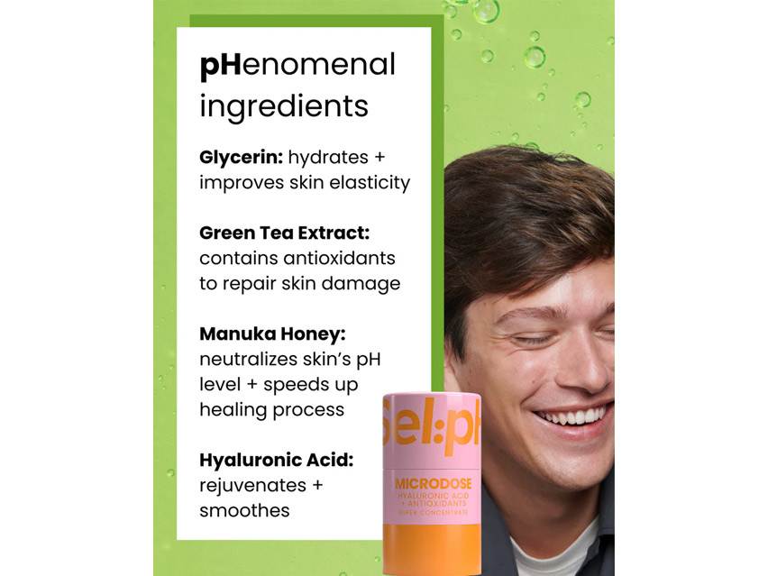 SelpH Hydrating Microdose with Hyaluronic Acid + Antioxidants