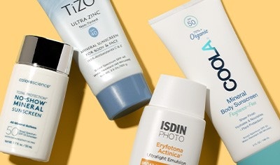 Best non-tinted physical sunscreens for acne-prone skin
