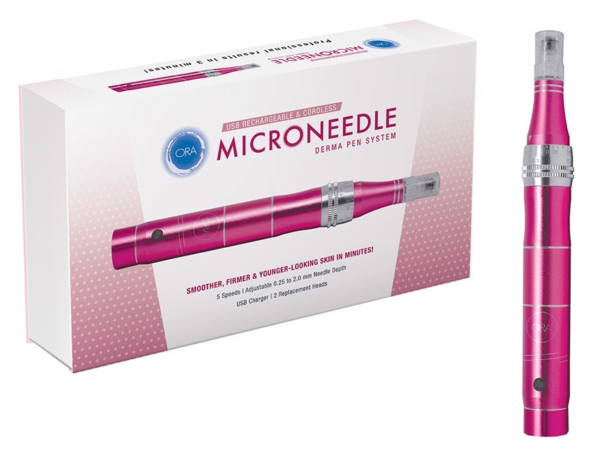 ORA Deluxe Rechargeable & Cordless Electric Microneedle Derma Pen System