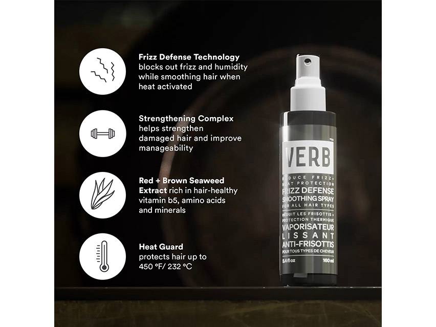 Verb Frizz Defense Smoothing Spray