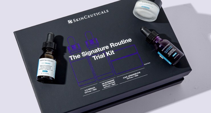 Start your skin care journey with SkinCeuticals new trial kit