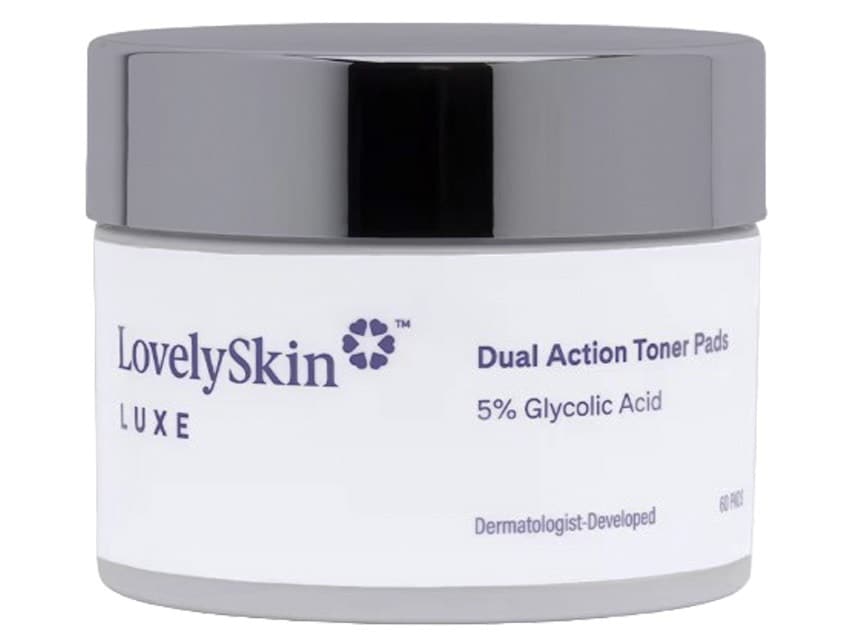 LovelySkin LUXE Dual Action Toner Pads