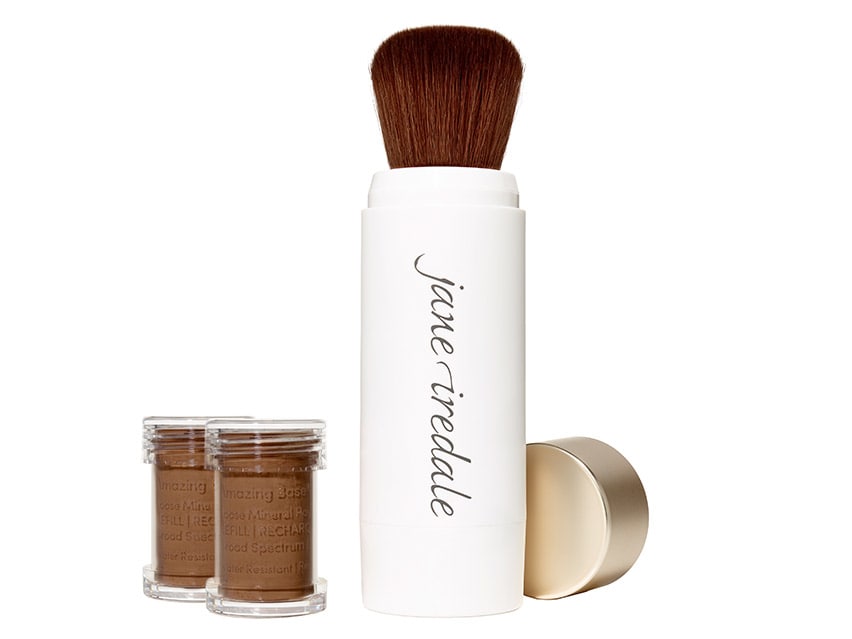 jane iredale Amazing Base Loose Mineral Powder SPF 20 Refillable Brush - Cocoa