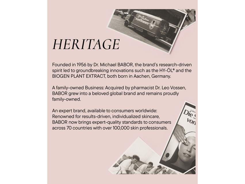 BABOR 70 Year Anniversary Set - Limited Edition