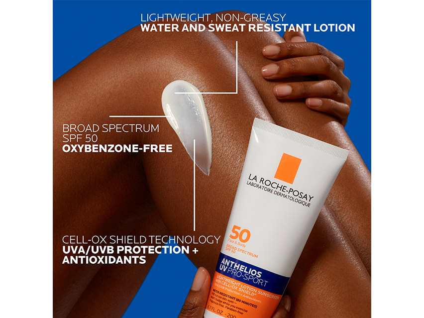 La Roche-Posay Anthelios UV Pro-Sport Face &amp; Body Sunscreen SPF 50