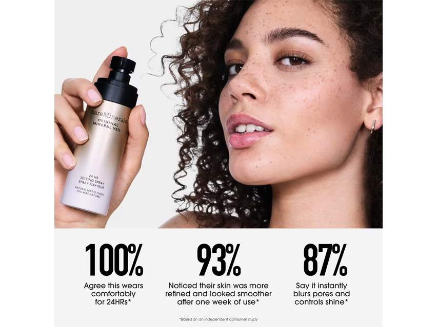 BareMinerals Original Mineral Veil 24HR Natural Matte Setting Spray