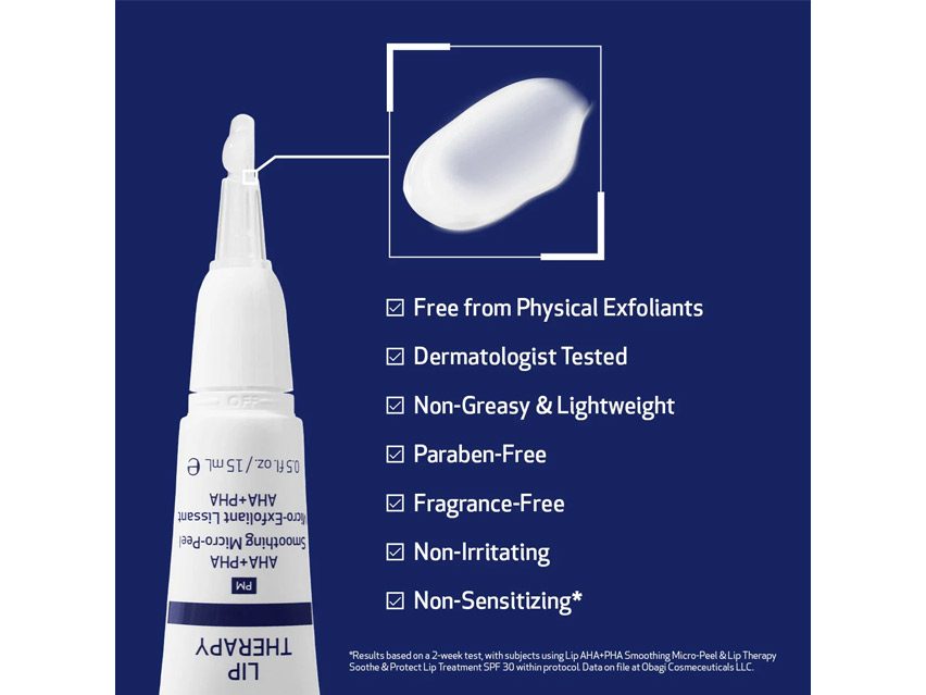 Obagi Lip Therapy AHA + PHA Smoothing Micro-Peel