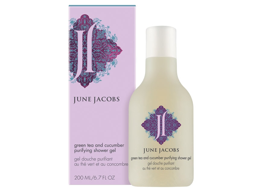 June Jacobs Green Tea and Cucumber Purifying Shower Gel