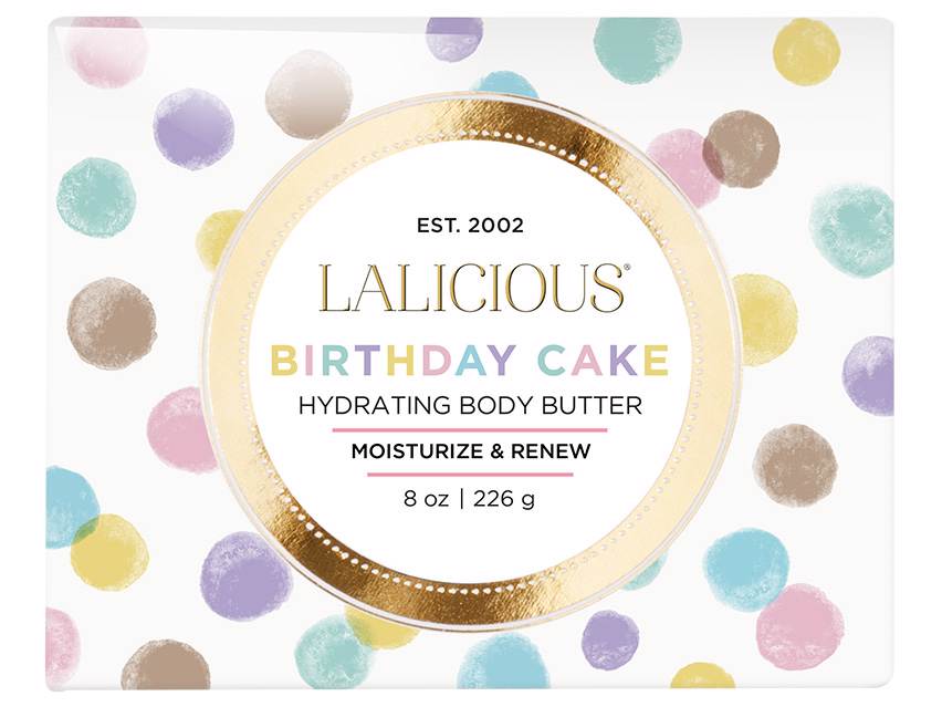 LALICIOUS Birthday Cake Body Butter - Limited Edition