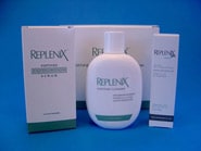 Replenix Skin Care Fortified Exfoliation System with Replenix Cream with Caffeine