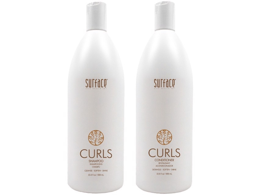 Surface Curls Shampoo & Conditioner Liter Duo