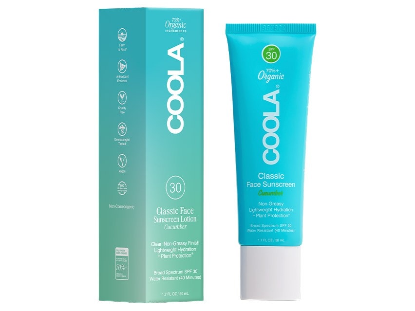 COOLA Organic Face Sunscreen Moisturizer SPF 30