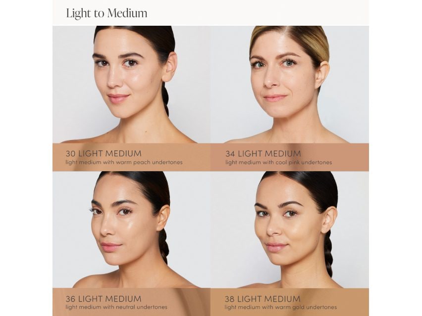 jane iredale Skintuition SPF 30 Liquid Foundation &amp; Multiuse Blending Brush Duo