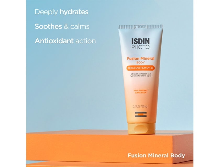 ISDIN Fusion Mineral Body Broad Spectrum SPF 40 Sunscreen - 3.38 fl oz