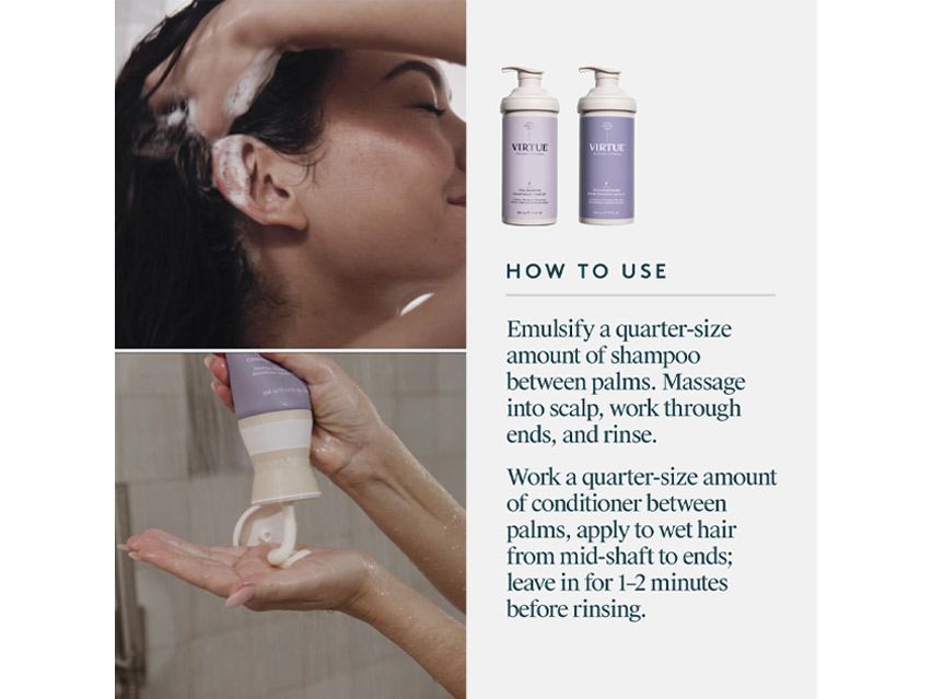 VIRTUE Full Shampoo &amp; Conditioner Duo - Limited Edition