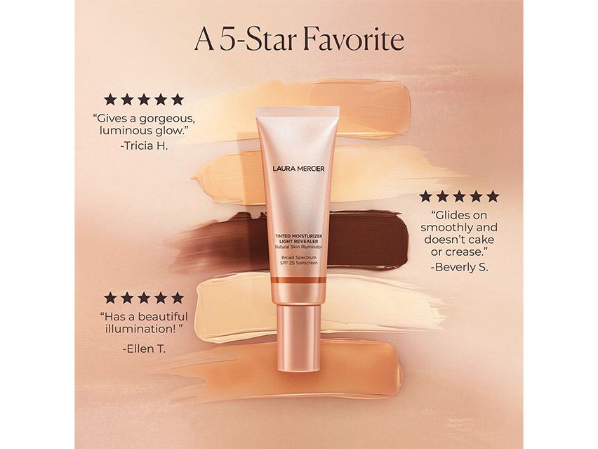 Laura Mercier Tinted Moisturizer Light Revealer Natural Skin Illuminator SPF 25