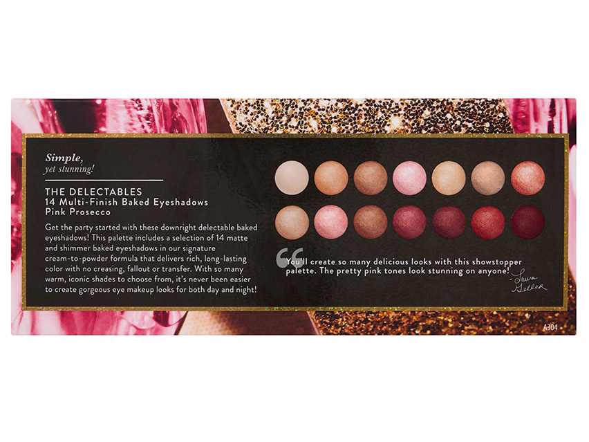 Laura Geller The Delectables Baked Eyeshadow Palette - Pink Prosecco - Limited Edition