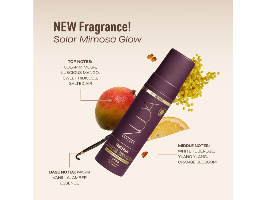 NUDA Sunless ToneFoam Express Self Tanning Mousse - Violet